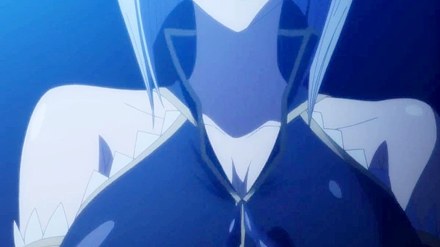 Cute cat girl with tentacles and big boobs submits herself to teen fucking