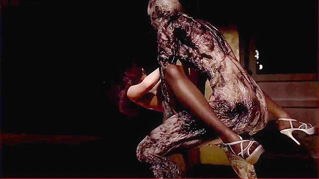 The Room - Sexy 3d babe gets hard deep fuck by scary monster in her hotel room