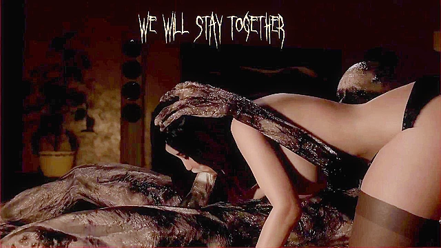 The Room - Sexy 3d babe gets hard deep fuck by scary monster in her hotel room