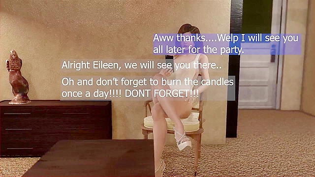 The Room - Sexy 3d babe gets hard deep fuck by scary monster in her hotel room