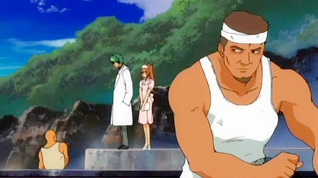 Holy Virgins 1 - Dirty anime doctor fucks all the horny nuns on island