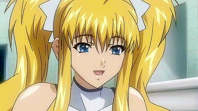 Teen anime schoolgirl gets horny after a photoshoot and fucks in the classroom