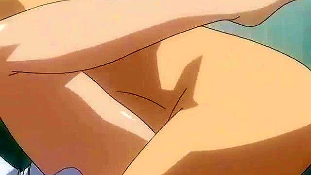 Teen anime schoolgirl gets horny after a photoshoot and fucks in the classroom