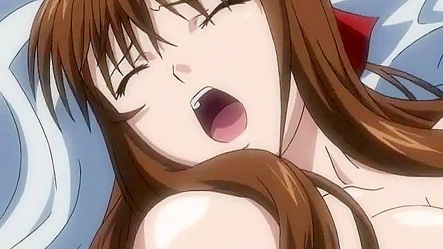 Teen anime schoolgirl gets horny after a photoshoot and fucks in the classroom