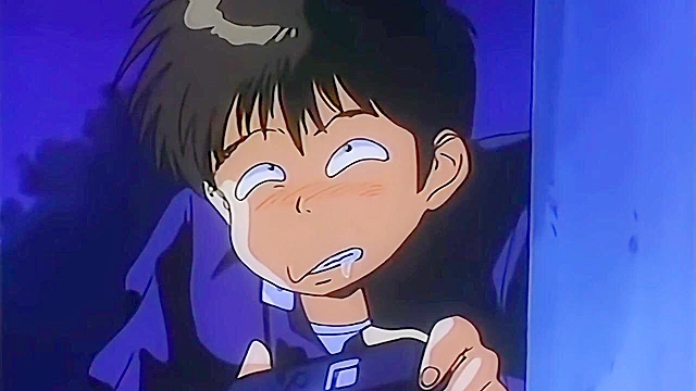 Angel - Anime teen lovers have public sex in cherry tree