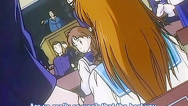 Angel - Anime teen lovers have public sex in cherry tree