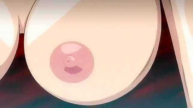 Busty hentai babe gets fucked while tied up and held at gunpoint