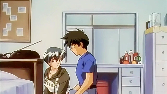 Class Reunion 4 - Petite virgin teen with small tits makes romantic love with her boyfriend