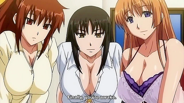 My Big and Horny Sisters - Busty anime girls need fucking to live
