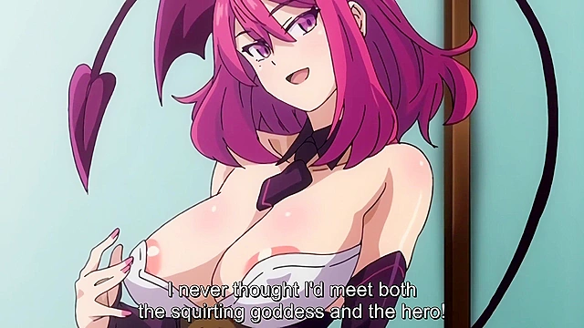 Super Cock Proficiently Drills Busty Succubus in Another World Indecent