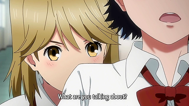 Sexy and Stupid Water Polo Comedy!! 2 - Ecchi - Aroused busty schoolgirl wants player's virginity