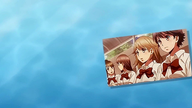 Sexy and Stupid Water Polo Comedy!! 2 - Ecchi - Aroused busty schoolgirl wants player's virginity