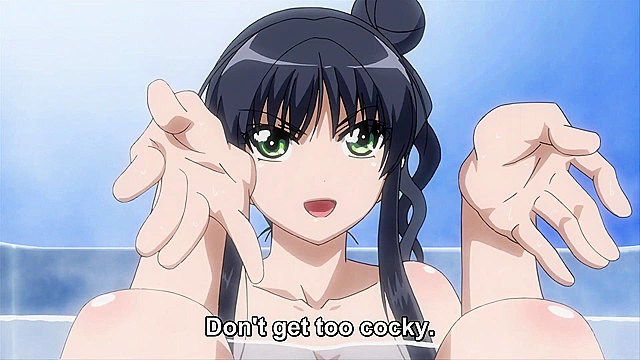 Lust-Struck Trilogy Bonus - Hentai schoolgirl orgasms loudly during shower sex