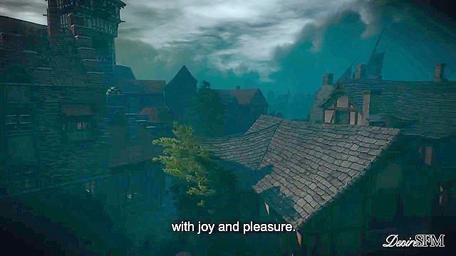 Triss and Ciri from Witcher have a futa fuck with explosive cumshot