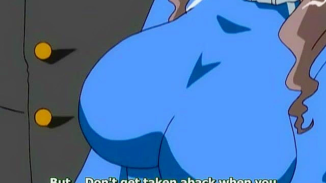 Horny anime schoolgirl gives a blowjob while fingering her wet pussy