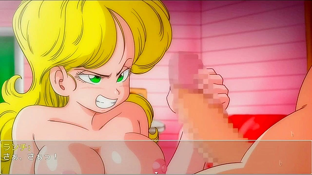 Old man roshi from dragonball muscles up and rams his cock into hotties