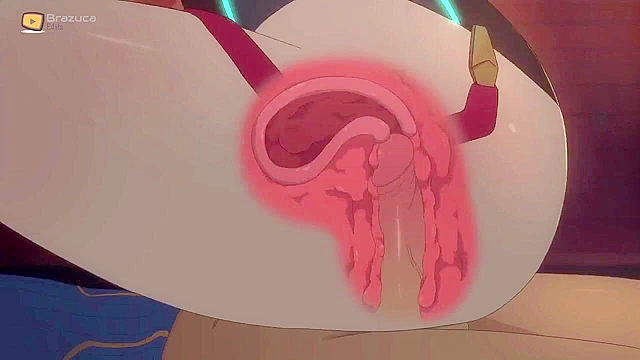 Redhead PYRA Got Intense Fuck & Creampie - XENOBLADE CHRONICLES 2