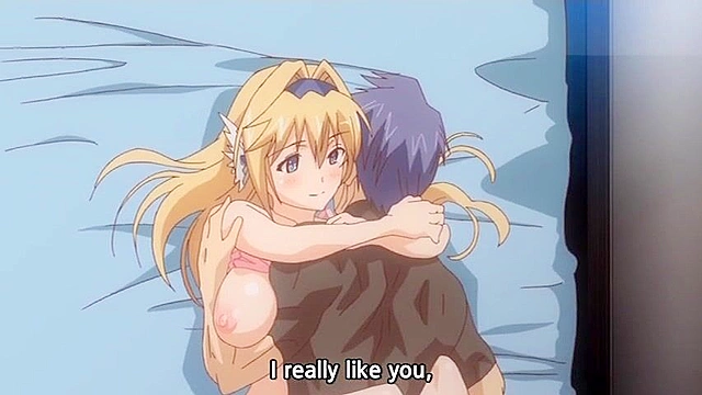 Knights of Love Purely Kiss 1 - Romantic hentai with busty warrior babe getting creampied by lover