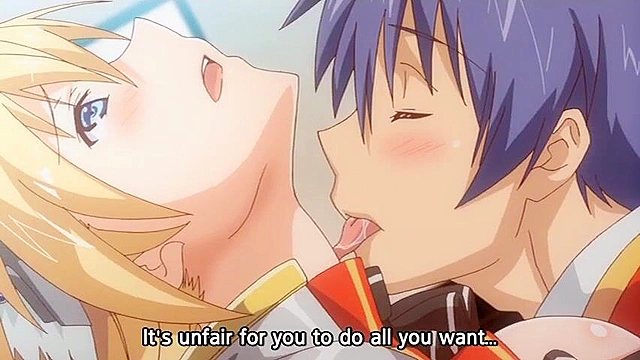 Knights of Love Purely Kiss 1 - Romantic hentai with busty warrior babe getting creampied by lover