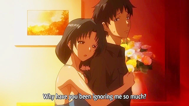 Wife Eater 3 ep1 - Stepson fucks his busty nurse stepmom and creams her hentai pussy