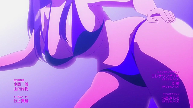 World's Ends Harem 6 - ecchi anime - Bored man has spicy hentai foursome with slutty babes