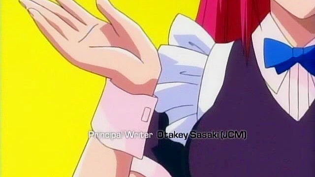 Andromaid 3 - Slave maid gets a futa dick and fucks busty redheaded maid