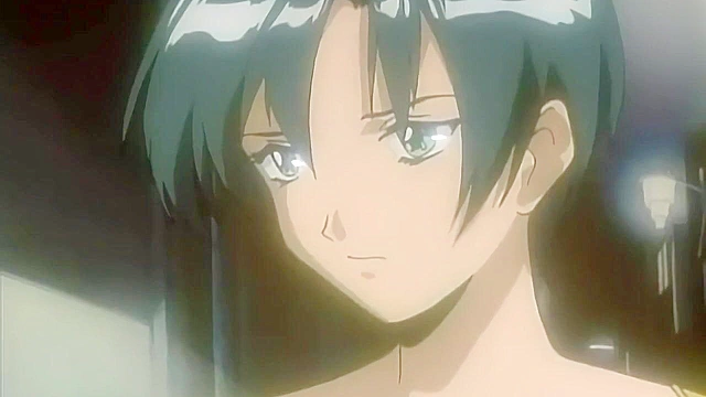 Class Reunion 2 - Petite hentai teen makes love to her virgin boyfriend next to bath