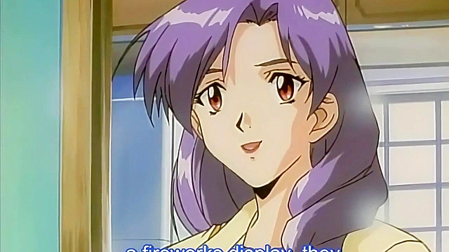 Class Reunion 2 - Petite hentai teen makes love to her virgin boyfriend next to bath