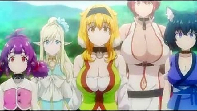 Harem in the Labyrinth of Another World (uncensored) S1E2 - Ecchi Anime - Dungeon crawling