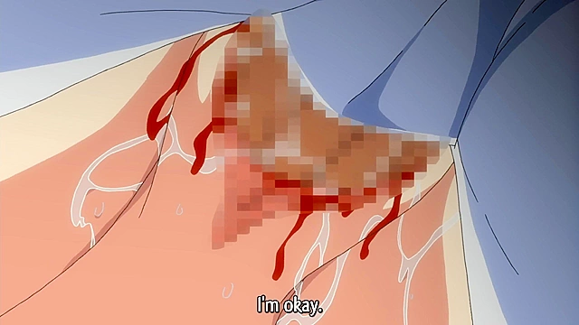 Tropical Kiss 2 - Innocent hentai virgin gives a blowjob under desk and creampie in her pussy