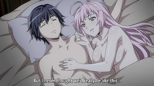 Tropical Kiss 2 - Innocent hentai virgin gives a blowjob under desk and creampie in her pussy