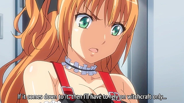 Tropical Kiss 2 - Innocent hentai virgin gives a blowjob under desk and creampie in her pussy