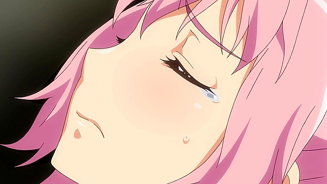 Tropical Kiss 2 - Innocent hentai virgin gives a blowjob under desk and creampie in her pussy