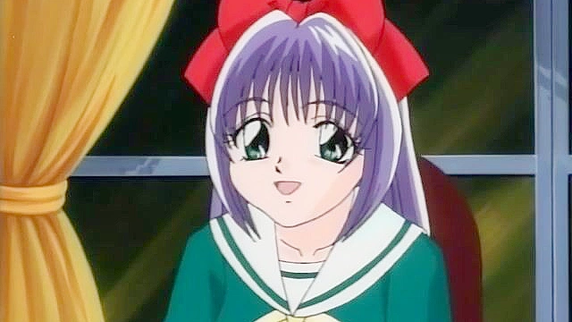 Alice Doll 2 - Kinky hentai slut sticks a finger in his ass while sucking his dick