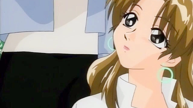 Alice Doll 2 - Kinky hentai slut sticks a finger in his ass while sucking his dick