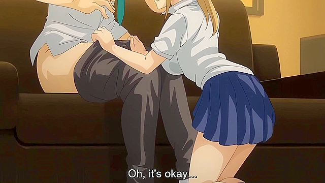 Sex Activities Club - Slutty hentai schoolgirl with huge tits has sex with friend after class