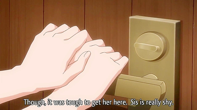 Lucky Draw Triangle ~ Miharu After 1 - Petite hentai teen fucks while sister is sleeping next to her