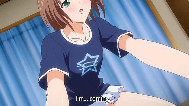 Lucky Draw Triangle ~ Miharu After 1 - Petite hentai teen fucks while sister is sleeping next to her