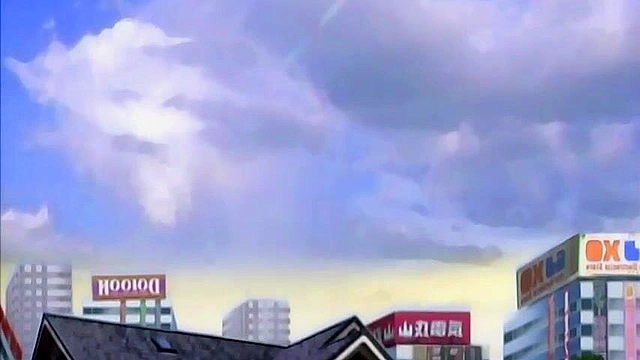 Busty teen girl slides her wet pussy down on a stiff horny cock