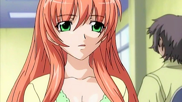 Busty teen girl slides her wet pussy down on a stiff horny cock