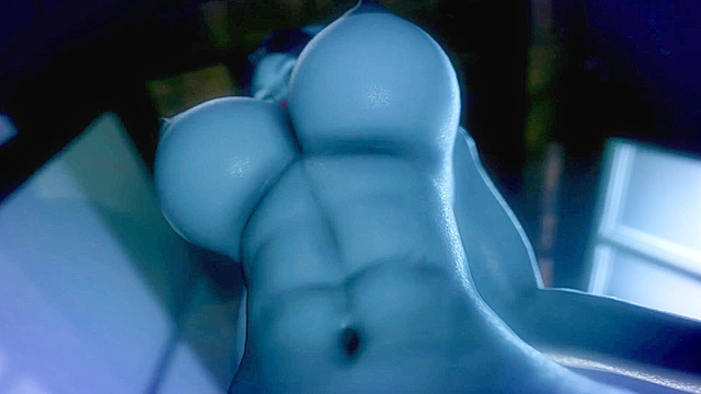 Xsara from warcraft gets fucked by a werewolf in the woods