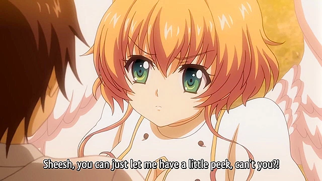 Nuki Doki! Revolution 2 - Busty angel gives a boobjob with her big hentai tits