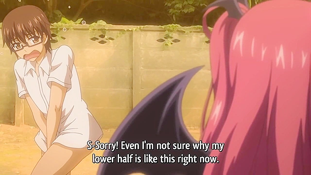 Nuki Doki! Revolution 2 - Busty angel gives a boobjob with her big hentai tits