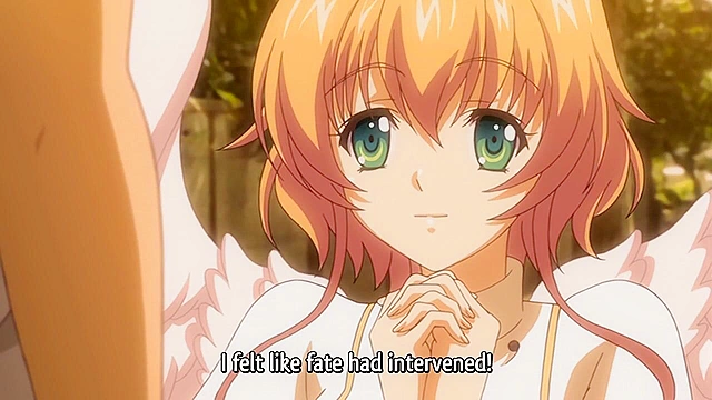 Nuki Doki! Revolution 2 - Busty angel gives a boobjob with her big hentai tits