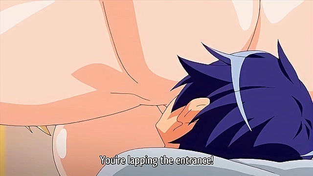 Busty Academy 2 - Busty schoolgirl forces her virgin pussy down on nerdy guy