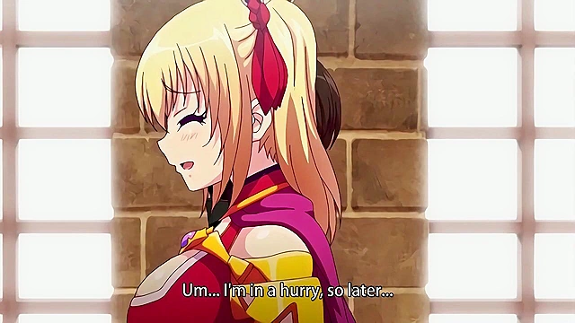 Blazing Flame Eris 1 - Busty hero is crazy with lust and needs face fucking and hentai dick