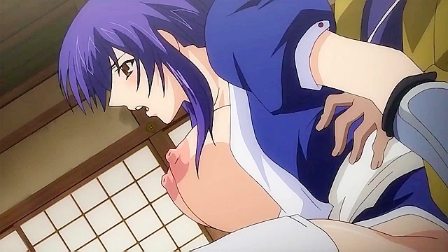 Virgin ninja warrior with huge tits gets her tight pussy fucked by thug