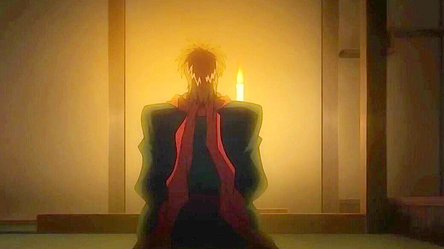 Virgin ninja warrior with huge tits gets her tight pussy fucked by thug