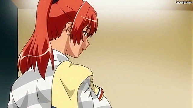 Former Slut Housewives 1 - Hot cum shoots out of a big boobed milf redhead's tight cunt