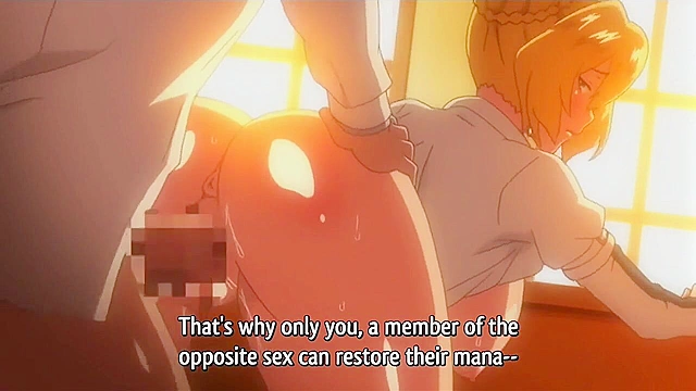 Sensei needs to creampie all the anime students to replenish their mana